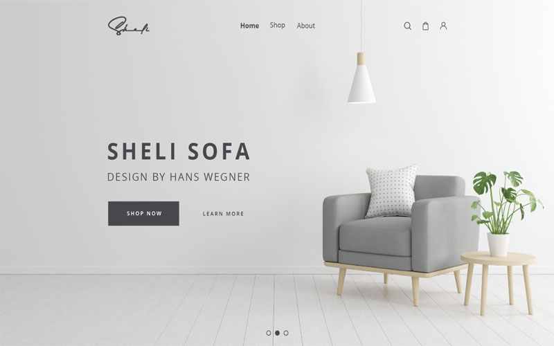 Mẫu Thiết kế website nội thất tại Đồng Tháp đẹp mắt